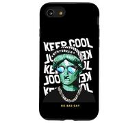 Funny New York City Cool Statue of Liberty Graphic Designs Carcasa para iPhone SE (2020) / 7/8