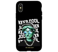 Funny New York City Cool Statue of Liberty Graphic Designs Carcasa para iPhone X/XS