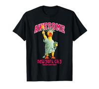 Funny New York City Statue of Liberty Yellow Rubber Duck Camiseta