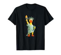 Funny New York City Statue of Liberty Yellow Rubber Duck Camiseta