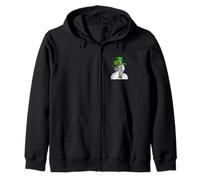 Funny Niche Baby Gen z Meme Giggling AI Laughing St. Patrick Sudadera con Capucha