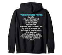 Funny NICU Nurse Prayer Neonatal Cuidado Intensivo Humor Sudadera con Capucha