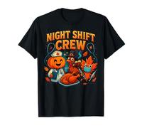 Funny Night Shift Crew Thanksgiving Nurse Camiseta