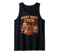 Funny Night Shift Crew Thanksgiving Nurse Camiseta sin Mangas