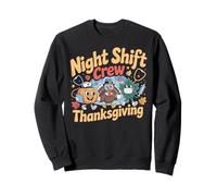Funny Night Shift Crew Thanksgiving Nurse Sudadera