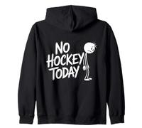 Funny No Hockey Today Sad Stickman amantes del hockey sobre hielo Fan Sudadera con Capucha