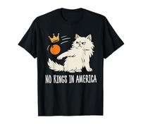 Funny No Kings In America Camiseta