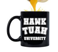 Funny Novelty Mug - Handmade Hot Chocolate Mug, Tea Cups Women and Men, Ceramic Mugs with Cute Print Decorative Cup, Funky Mugs for Men Presents Mothers Day Fathers Day Birthday