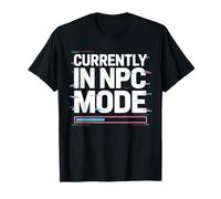 Funny NPC Meme Shirts, Currently In NPC Mode Gen Alpha and Z Camiseta