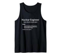 Funny Nuclear Engineering Nuclear Engineer Definition Camiseta sin Mangas