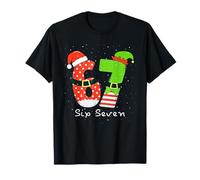 Funny Number 67 Meme Viral Gen Alpha Slang Christmas Costume Camiseta