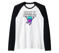 Funny Nurse Chart It Like Its Hot Medical Staff Camiseta Manga Raglan
