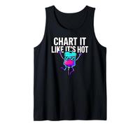 Funny Nurse Chart It Like Its Hot Medical Staff Camiseta sin Mangas