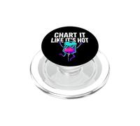 Funny Nurse Chart It Like Its Hot Medical Staff PopSockets PopGrip para MagSafe