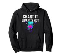 Funny Nurse Chart It Like Its Hot Medical Staff Sudadera con Capucha