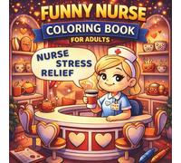 Funny Nurse Coloring Book for Adults: Cute and Relaxing Nurse Stress Relief Coloring Book | Funny Nurse Coloring Pages for Nurses and Nursing Students | Perfect Gift for Nurses