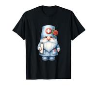 Funny Nurse GNOME Graphic For Women and Men Pediatric Doctor Camiseta