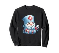 Funny Nurse GNOME Graphic For Women and Men Registered Nurse Sudadera