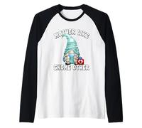 Funny Nursing GNOME Graphic For Women Best Surgery Nurse Mom Camiseta Manga Raglan
