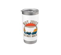Funny Nut Juice Is Not Milk Vaso térmico de acero inoxidable de doble pared