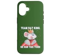 Funny Nutcracker Equipo Rat King We Run This Town Christmas Carcasa para iPhone 16