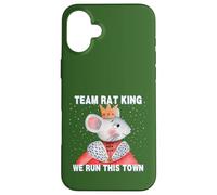Funny Nutcracker Equipo Rat King We Run This Town Christmas Carcasa para iPhone 16 Plus
