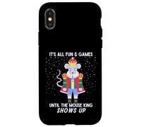 Funny Nutcracker Navidad RATÓN Rey Diversión & Juegos hasta Carcasa para iPhone X/XS