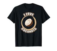 Funny Nutrition Love Coconuts Nutritionist Vegan Paleo Humor Camiseta