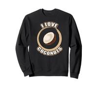 Funny Nutrition Love Coconuts Nutritionist Vegan Paleo Humor Sudadera