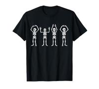 Funny O-H-I-O State Skeleton Letters Ohio Vintage Halloween Camiseta