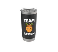Funny Oak Acorn Small Nut Minimalist Cute simple team Acorn Vaso térmico de acero inoxidable de doble pared
