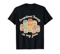 Funny Occupational Therapist Is My Jam Pediatric Therapy Camiseta