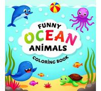 Funny Ocean Animals Coloring Book