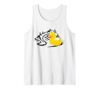 Funny Off-Road Yellow Rubber Duck Men's Humor Camiseta sin Mangas