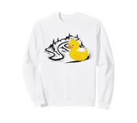 Funny Off-Road Yellow Rubber Duck Men's Humor Sudadera