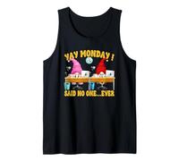 Funny Office Humor GNOME Graphic For Monday Sarcastic Office Camiseta sin Mangas
