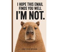 Funny Office Notebook: I Hope This Email Finds You Well (I'm Not): Sarcastic Work Journal for Coworkers - Lined 6x9 Notebook for Office Humor, Meeting and Birthday Gifts