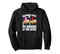 Funny Office Squad GNOME For Women Hanging with My Gnomies Sudadera con Capucha