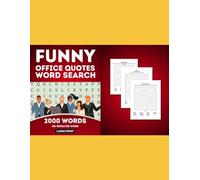 Funny office Word Search Book