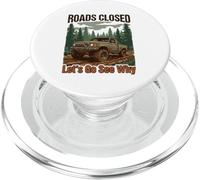 Funny Offroad Truck 4x4 Carreteras Cerradas Vamos a Ver por qué PopSockets PopGrip para MagSafe