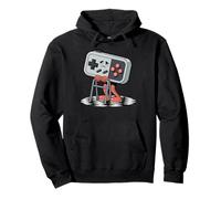 Funny Old Gamer Gaming Retro 80s 90s Video Game Old Gamer Sudadera con Capucha