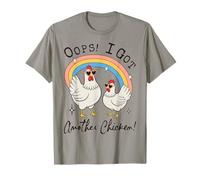 Funny Oops I Got Another Chicken Farm Humor Camiseta