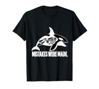 Funny Orca Killer Whale Scuba Diving Skeleton Dark Humor Camiseta