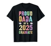 Funny ORGULLOSO DADA OF THE 2025 GRADUATE Grandpa Dad Memories Camiseta