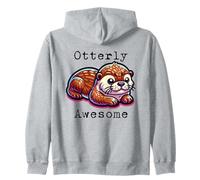 Funny Otterly Awesome Pun for Kids Girls Boys Otter Sudadera con Capucha