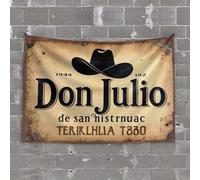 Funny Outdoor Decor Don Julio Tequila, establecido en 1944, tapiz para decoración de bar para el hogar, hombres, decoración de cueva (75 x 100 cm)