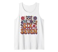 Funny Owl 67 ELA Profesor Inglés Dept Broma 6 7 Bruh Gen Camiseta sin Mangas