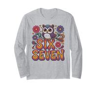 Funny Owl 67 ELA Profesor Inglés Dept Broma 6 7 Bruh Gen Manga Larga