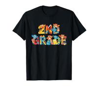 Funny Owl Segundo Grado Regreso a la Escuela Niños Niñas Camiseta
