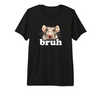 Funny Owner Kids Mens Womens Bro Bruh Pet Rat Lover Camiseta Premium